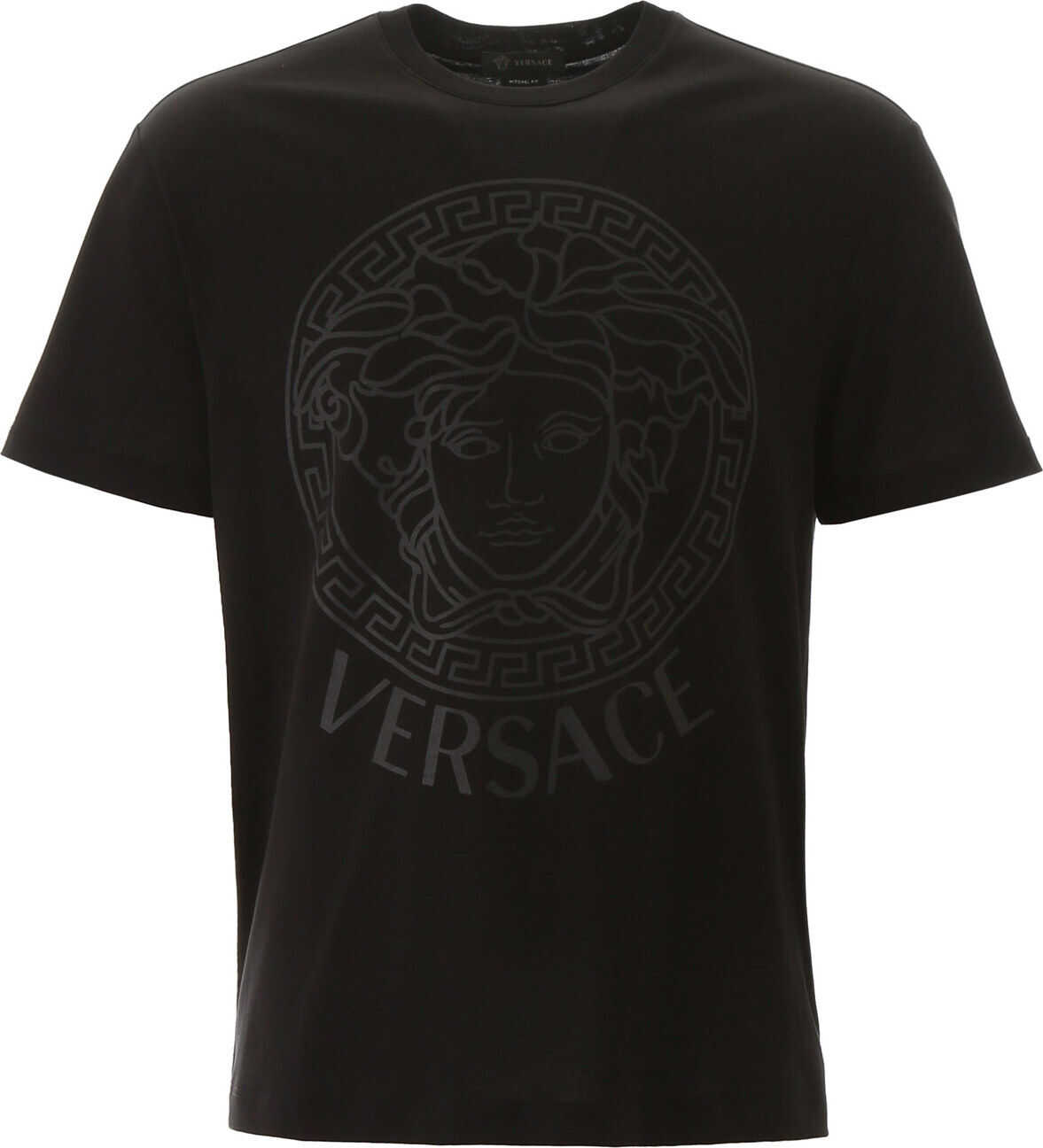 Versace Medusa Print T-Shirt NERO