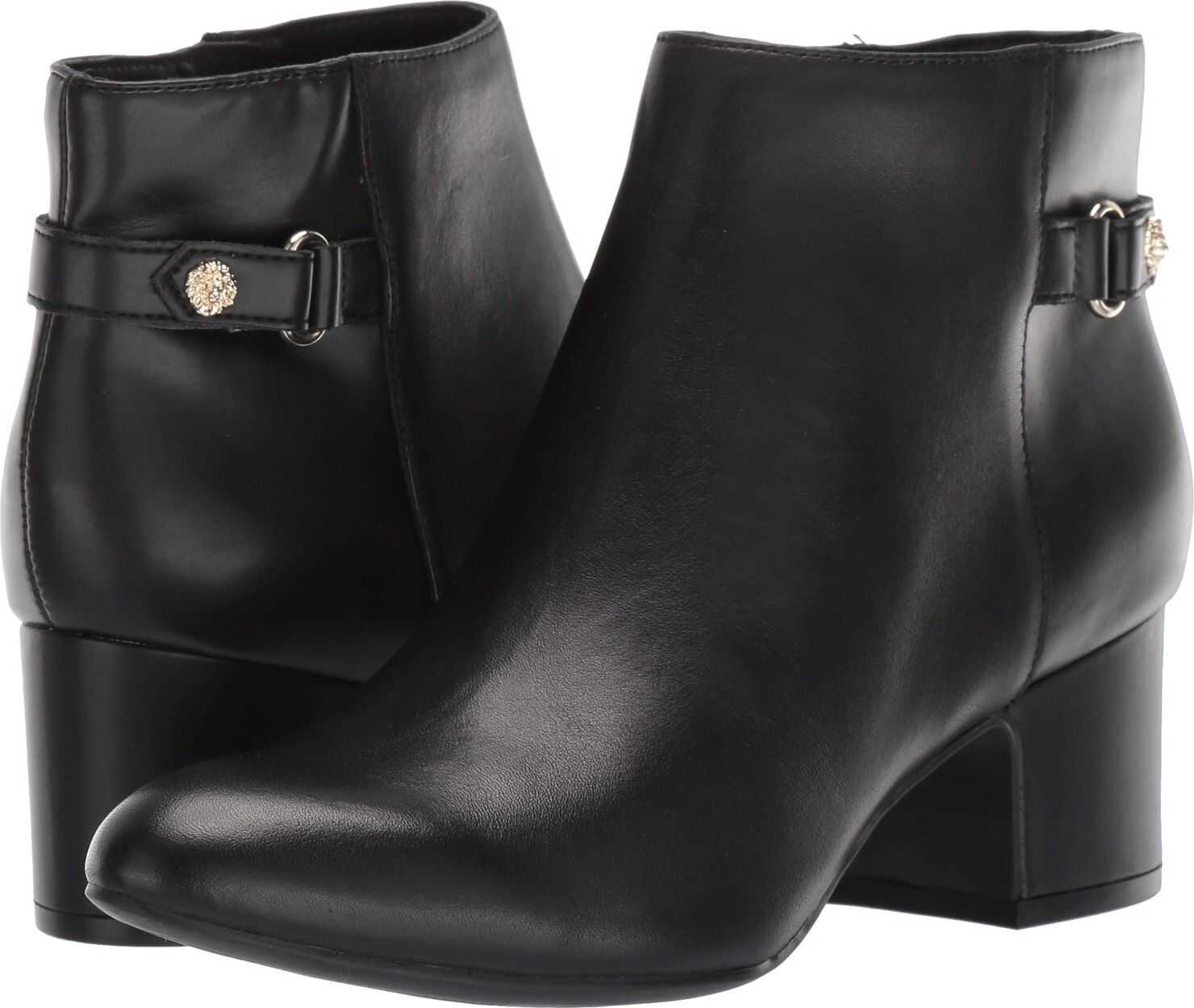 Anne Klein Hilda Black Leather