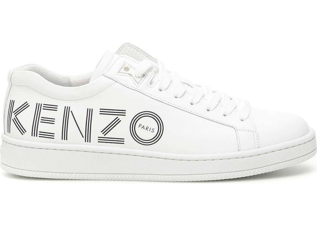 Kenzo Tennix Classic Logo Sneakers BLANC