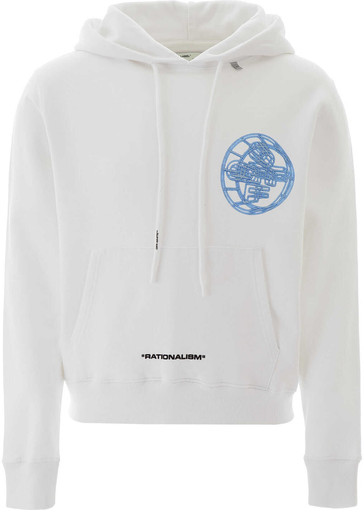 Bluza Off-White 3D Crossed Off Hoodie WHITE MULTI