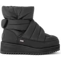 Cizme de iarna Ankle Boot Model Montara In Black Waterproof Fabric Femei