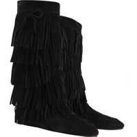 Cizme scurte Fringed Boots* Femei