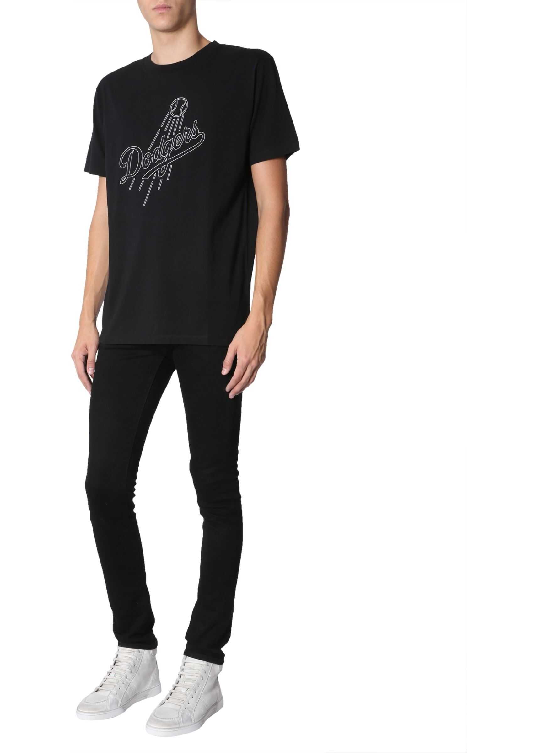 Marcelo Burlon Cotton Jersey T-Shirt BLACK