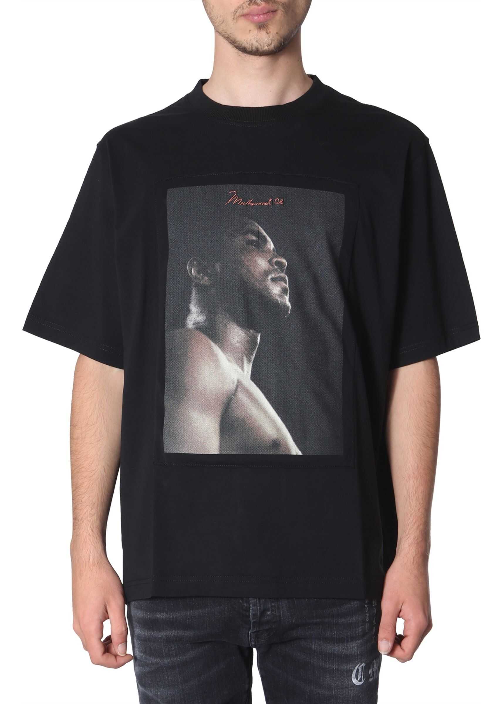 Marcelo Burlon Crew Neck T-Shirt BLACK