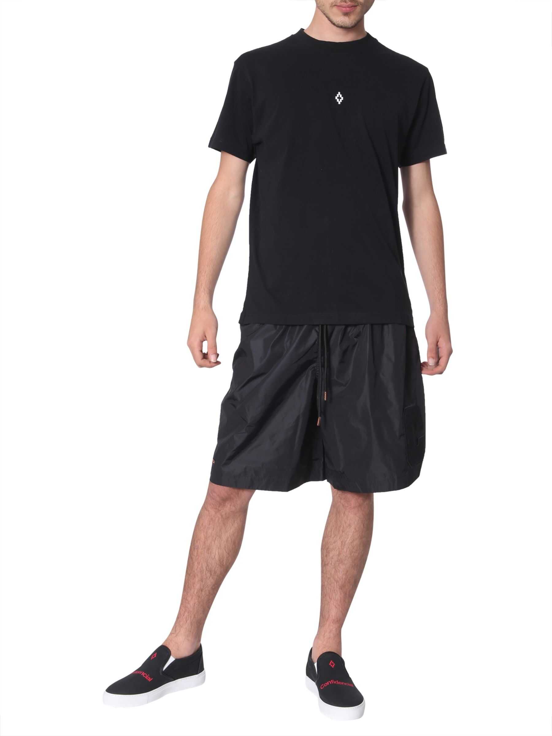 Marcelo Burlon Muhammad Ali Shorts BLACK