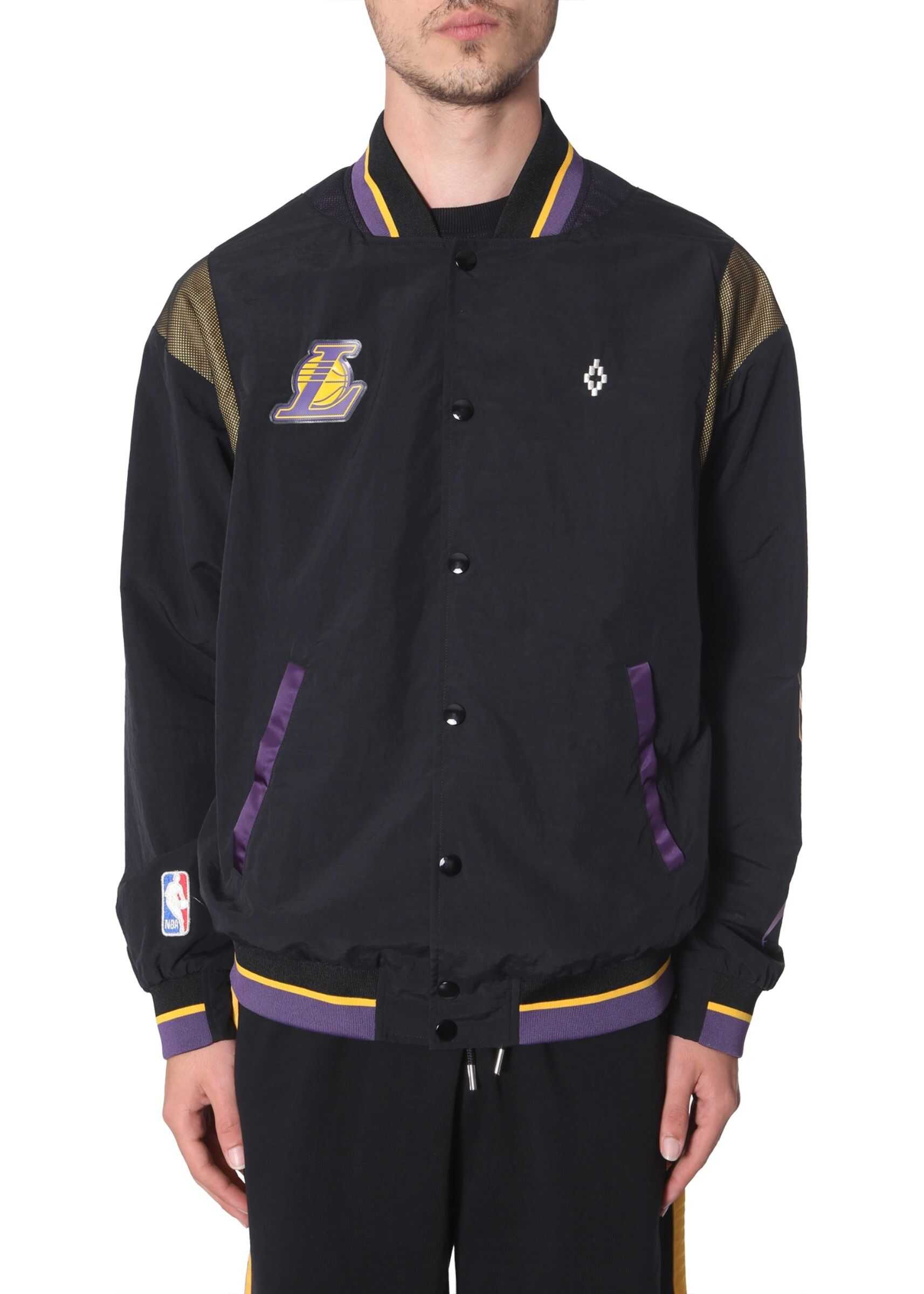 Marcelo Burlon L.a. Lakers Sport Jacket BLACK