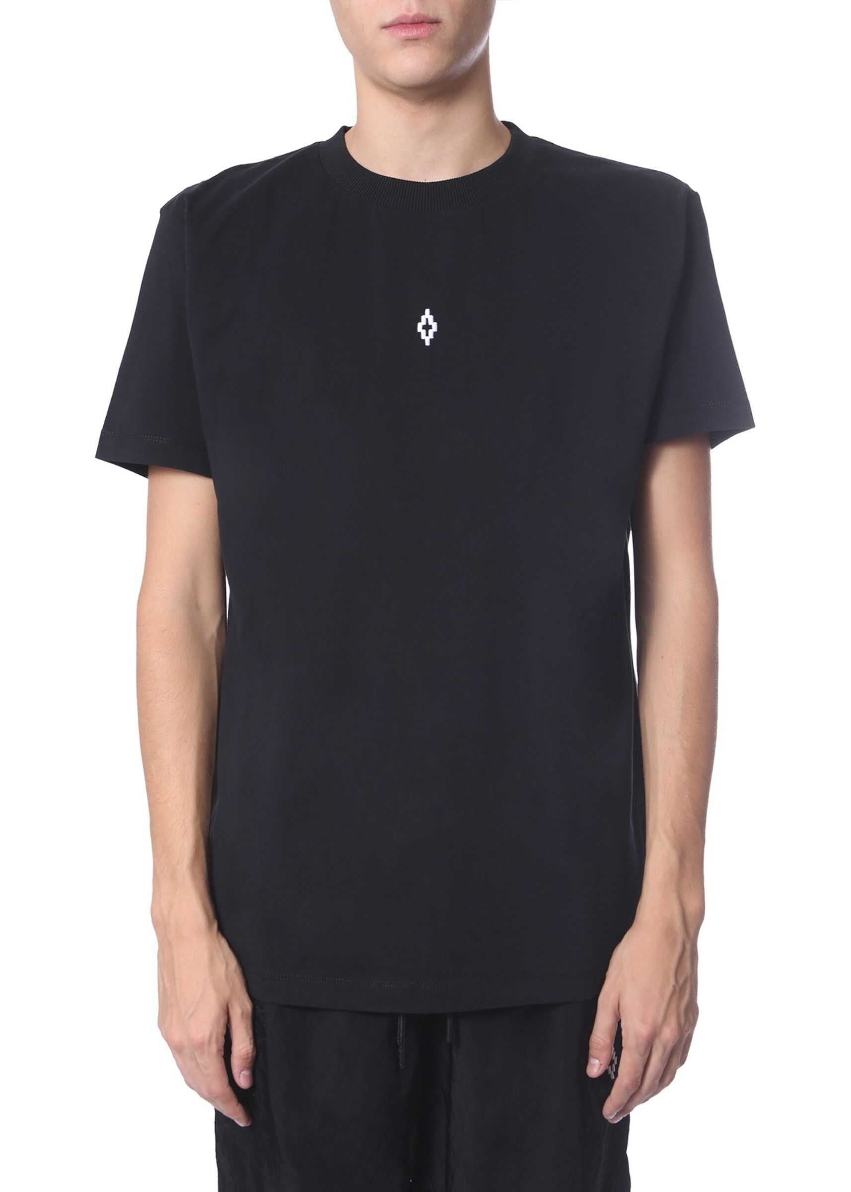 Marcelo Burlon Round Neck T-Shirt BLACK