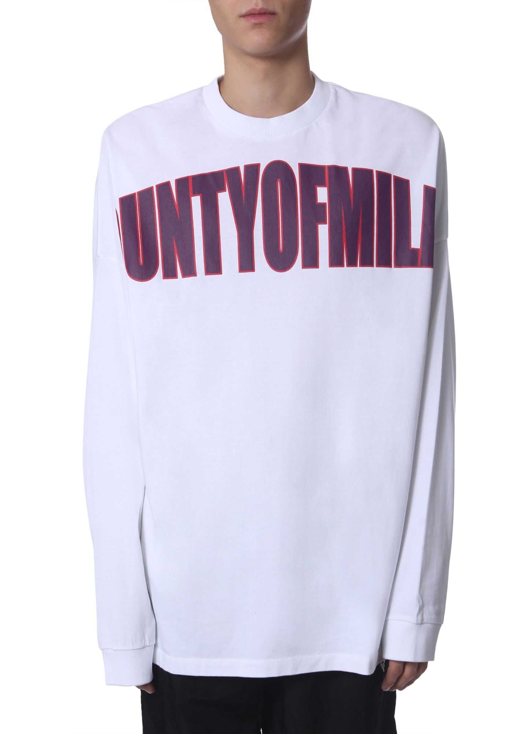 Marcelo Burlon Long Sleeve T-Shirt WHITE