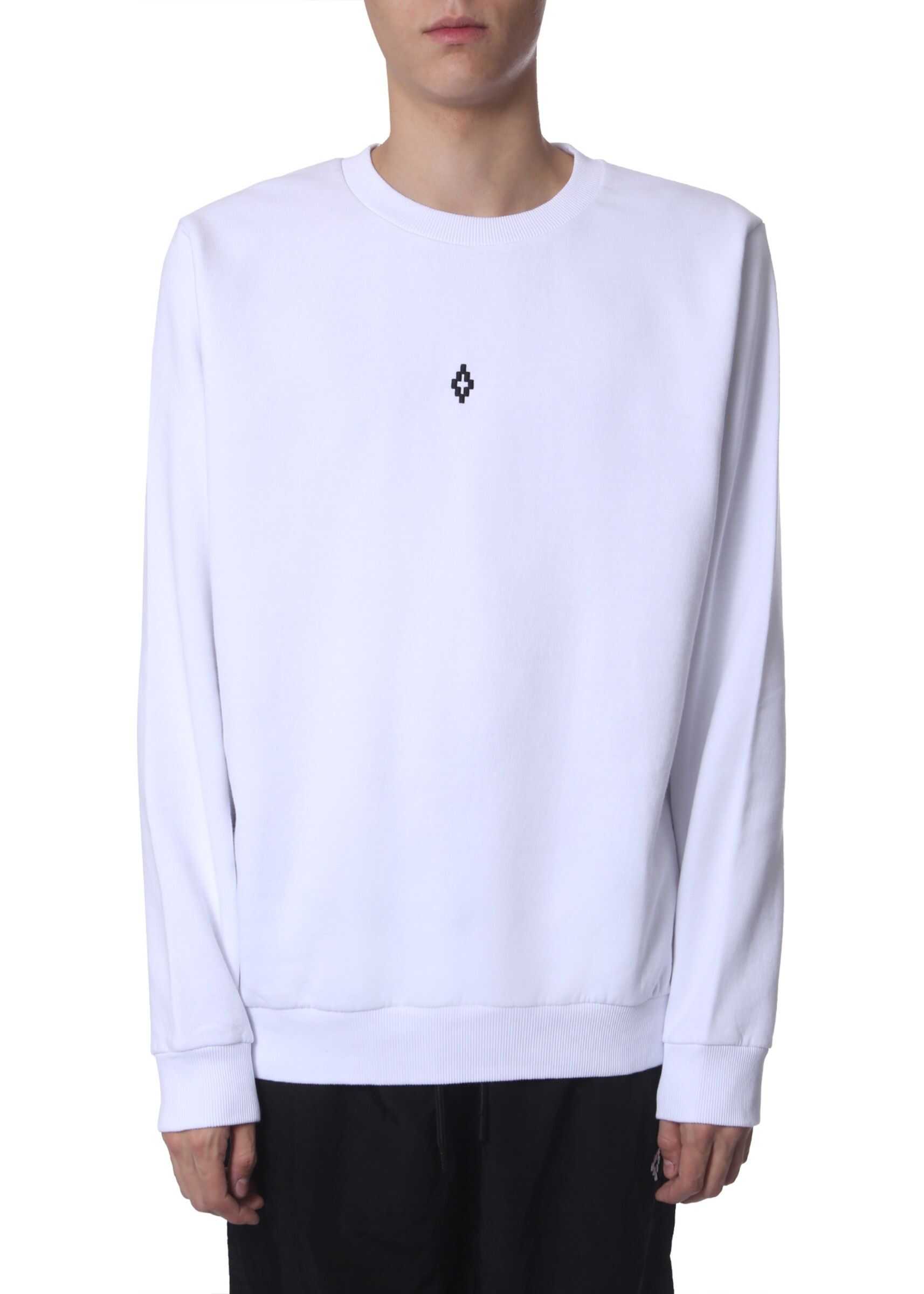 Bluza Marcelo Burlon Crew Neck Sweatshirt WHITE