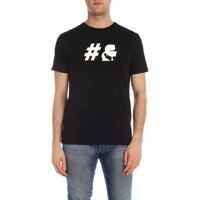 Tricouri Kameo T-Shirt In Black Barbati