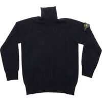 Pulovere casual Blue Turtleneck Pullover With Removable Logo* Baieti