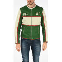 Geci de piele Leather RACING Jacket with Patch* Barbati