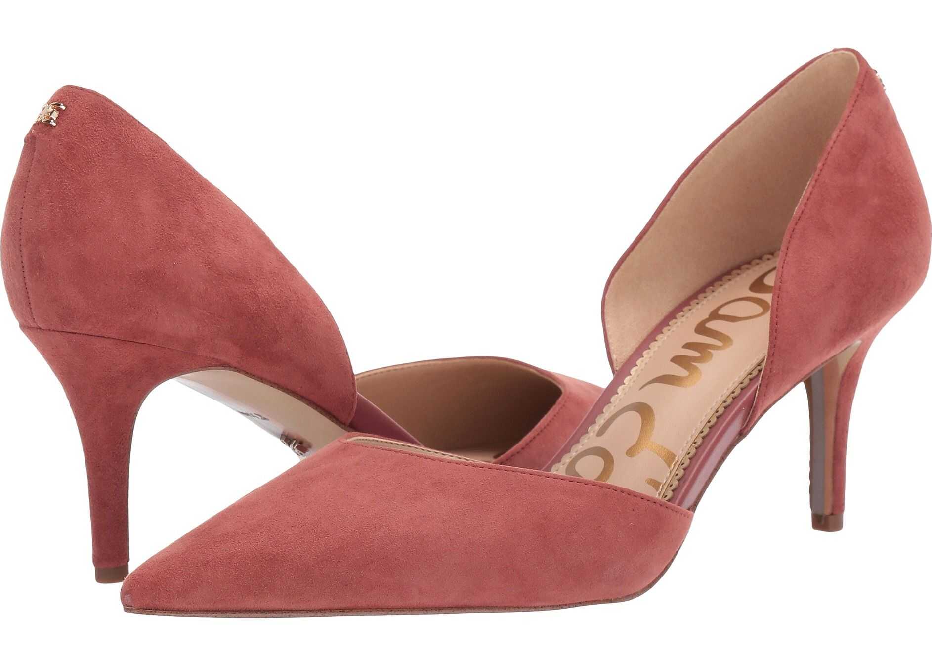 Sam Edelman Jaina Rosewood Suede Leather