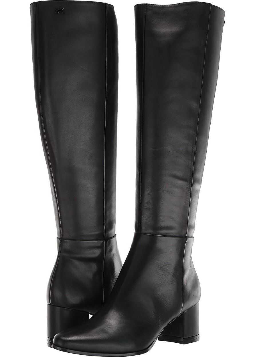 Cizma Calvin Klein Freeda Black Cow Silk