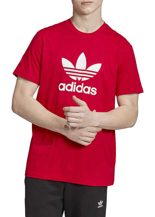 adidas Trefoil Tee Red