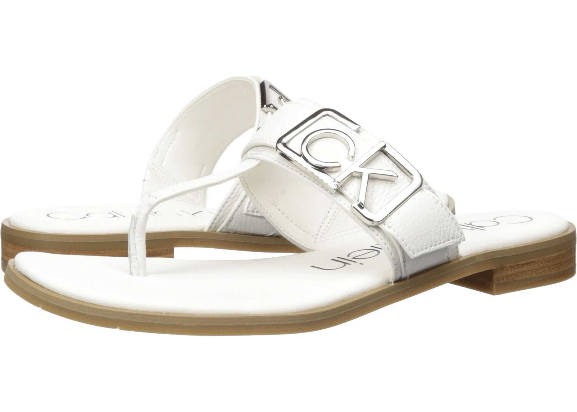 Calvin Klein Tamura White Pebble Grain