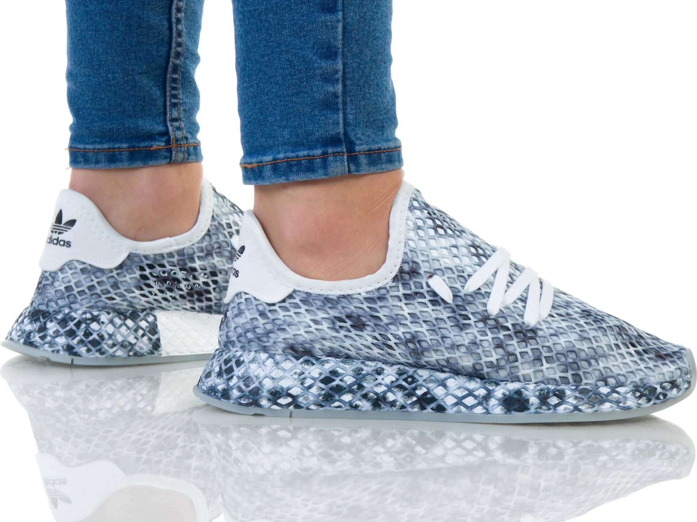 adidas Deerupt Runner W Gri/Argintiu