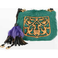 Genti tip postas Studded Tassel Bandoliera Bag Femei
