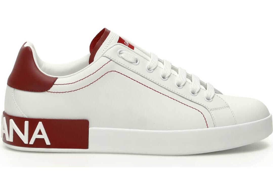 Dolce & Gabbana Portofino Sneakers BIANCO ROSSO