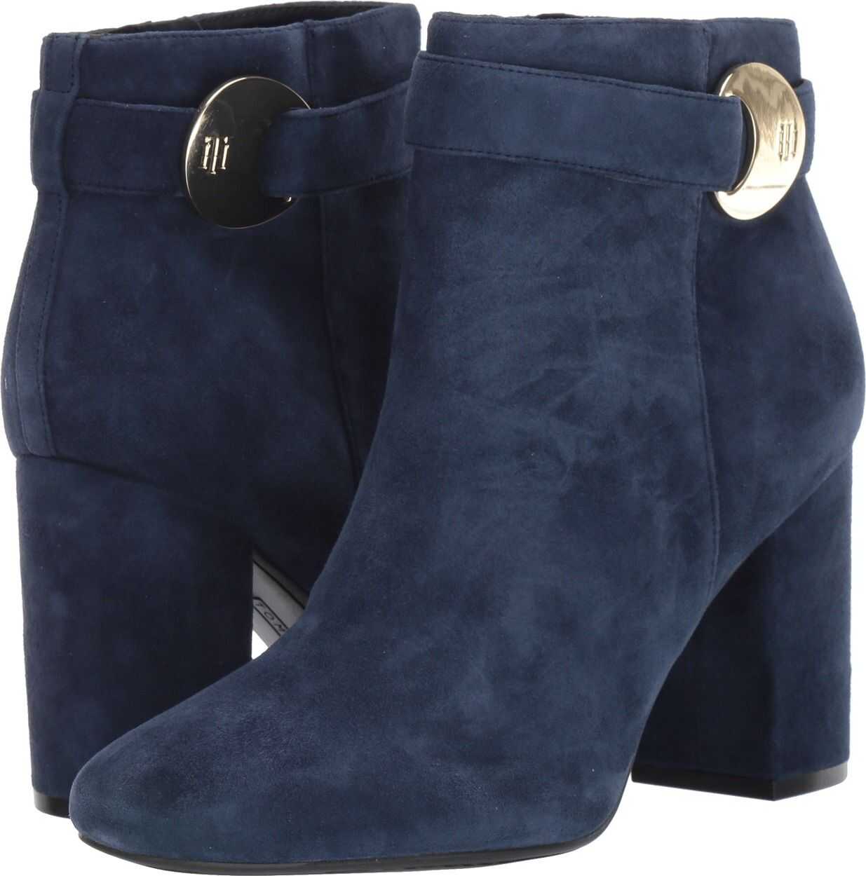 Tommy Hilfiger Carlyle Dark Blue Suede
