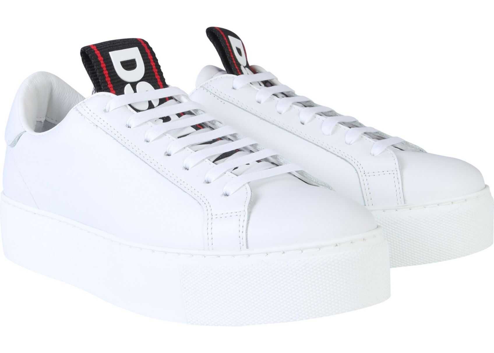 DSQUARED2 New Tape Sneaker* WHITE