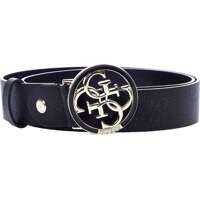 Curele Fake leather belt with logo buckle Femei