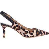 Sandale sport Kitten Sling Pumps in pony fur Femei