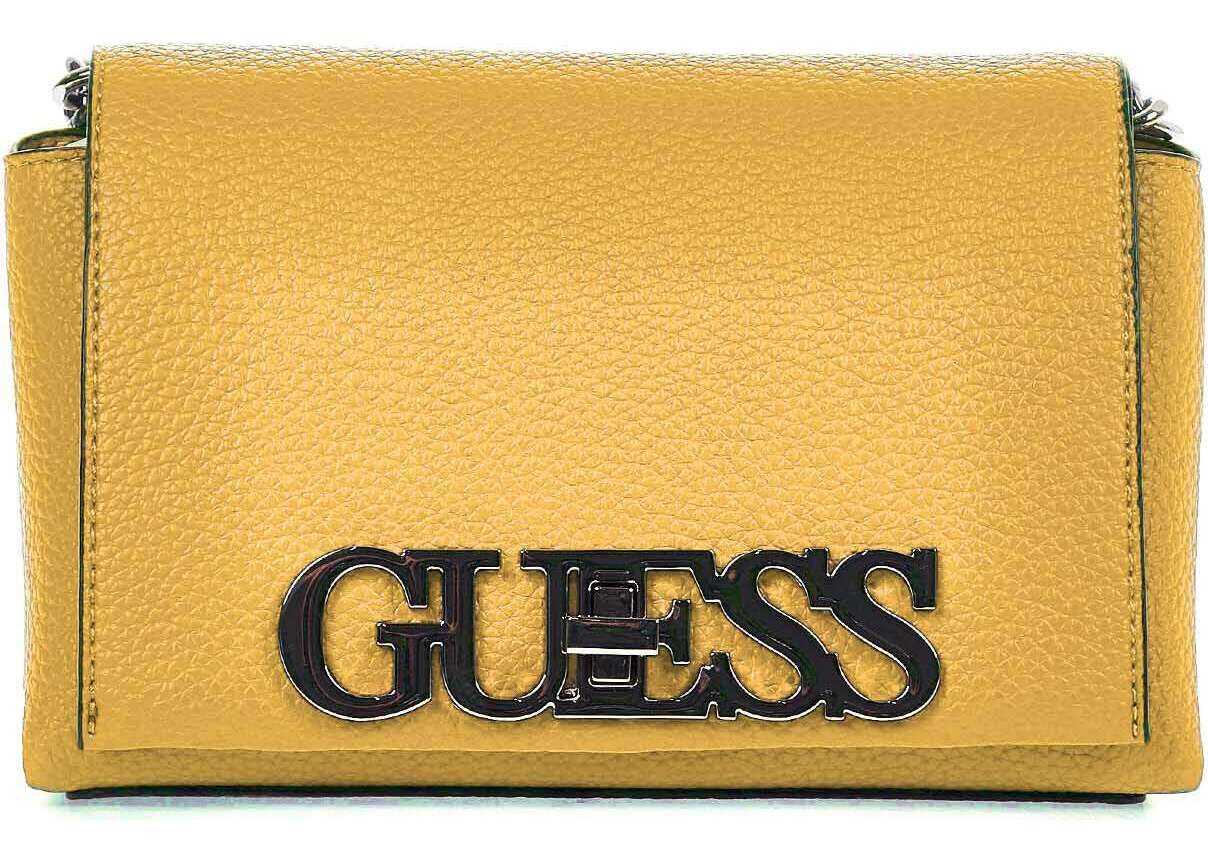 GUESS Small crossbody bag Yellow