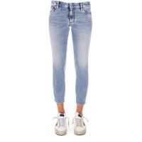 Blugi drepti Medium Waist Cropped Twiggy Jean Femei