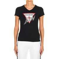Bluze T-shirt with logo application Femei