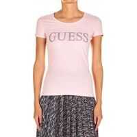 Bluze T-shirt with glitter logo Femei