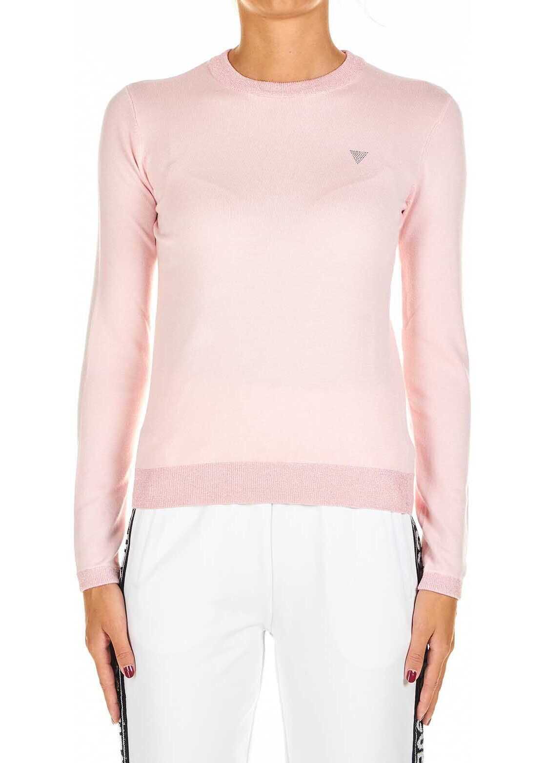GUESS Slim fit sweater Rose