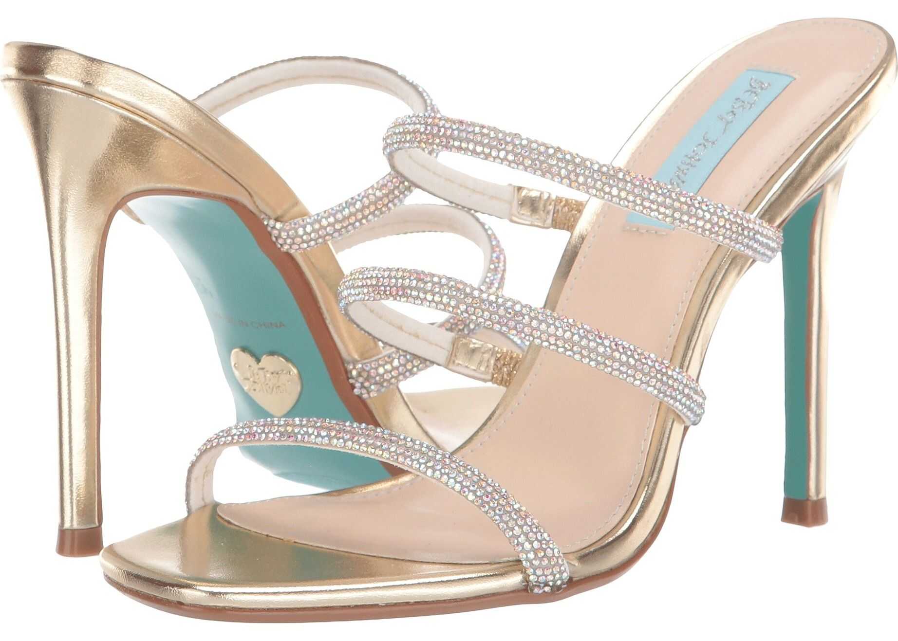 Blue by Betsey Johnson Aubri Mule Gold
