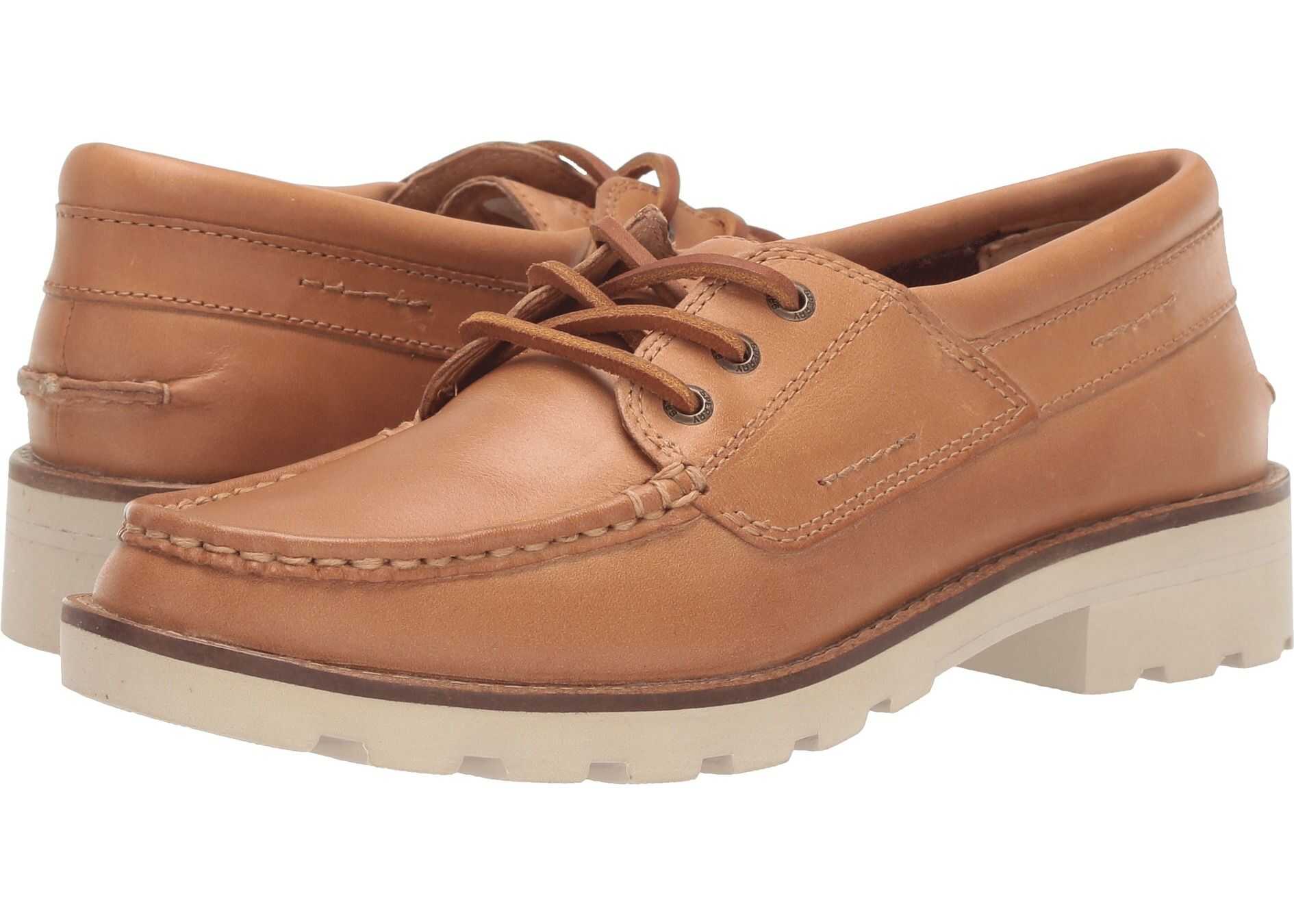 Sperry Top-Sider A/O Leather Lug Boat Shoe Tan