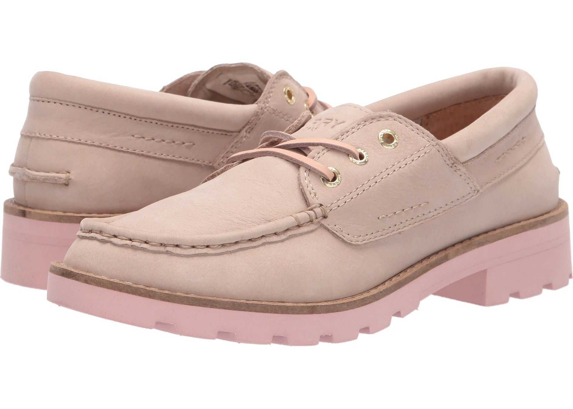 Sperry Top-Sider A/O Leather Lug Boat Shoe Sand