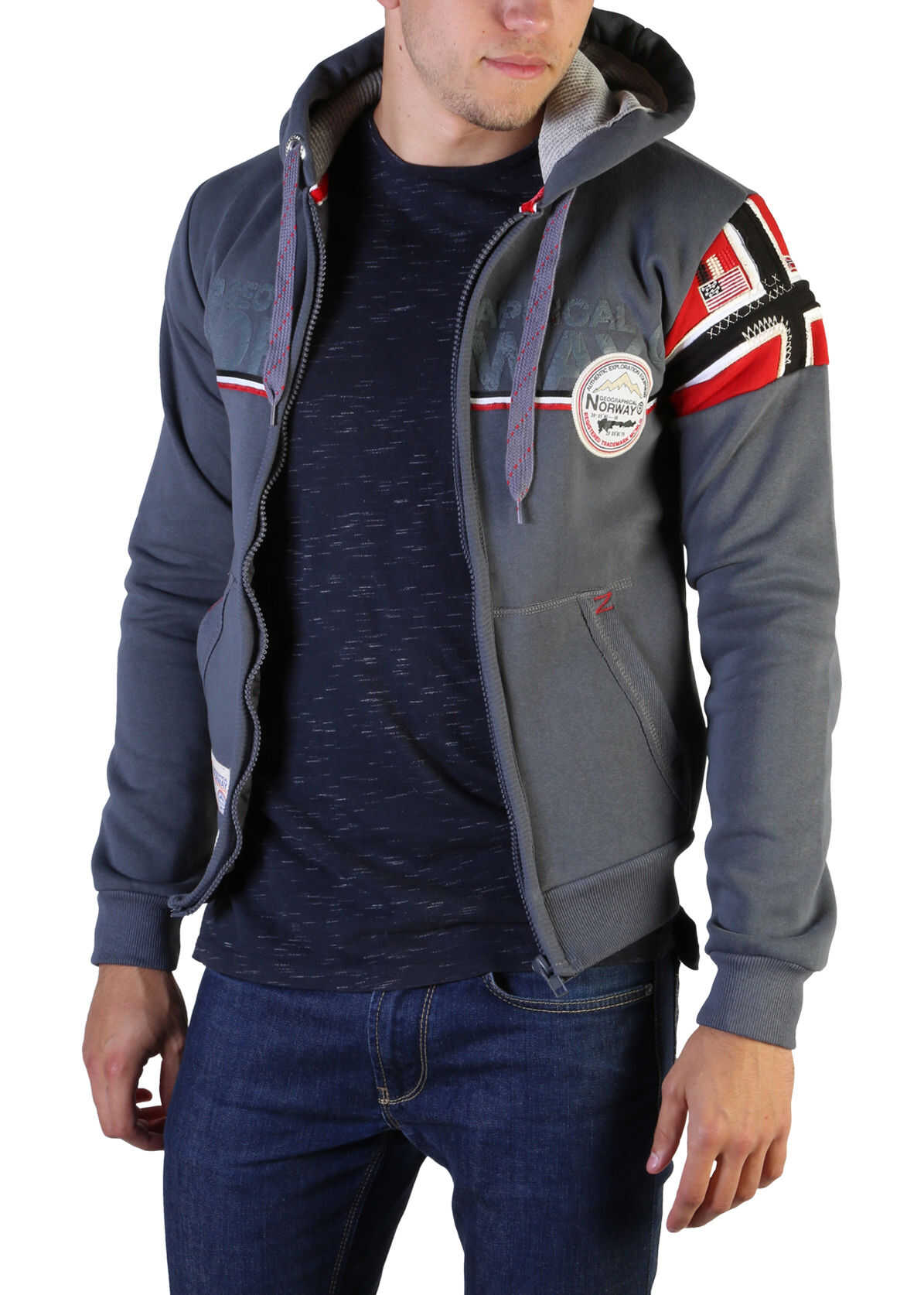 Geographical Norway Faponie100_Man* GREY