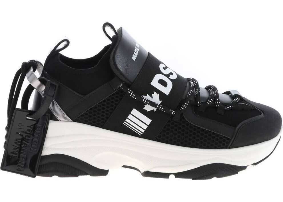 DSQUARED2 Low Top Sneakers In Black* Black