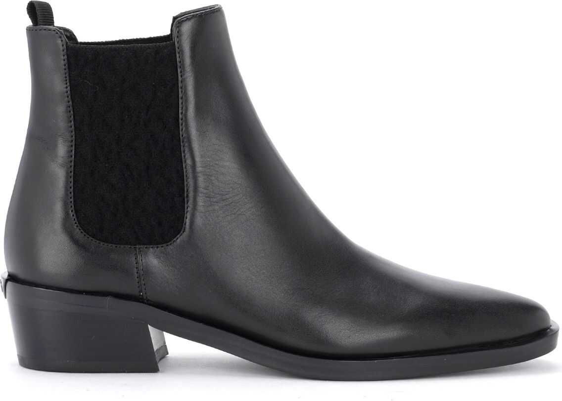 Michael Kors Ankle Boots By Michael Kors Lottie Made Of Black Leather* Black