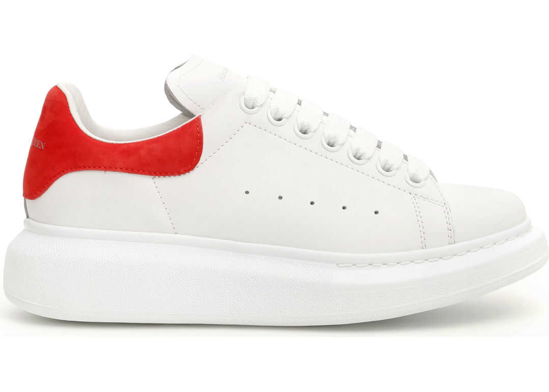 Alexander McQueen Oversized Sneakers WHITE LUST RED