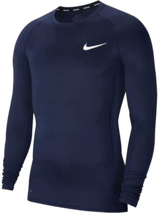 Nike Pro Tight-Fit Longsleeve Top White