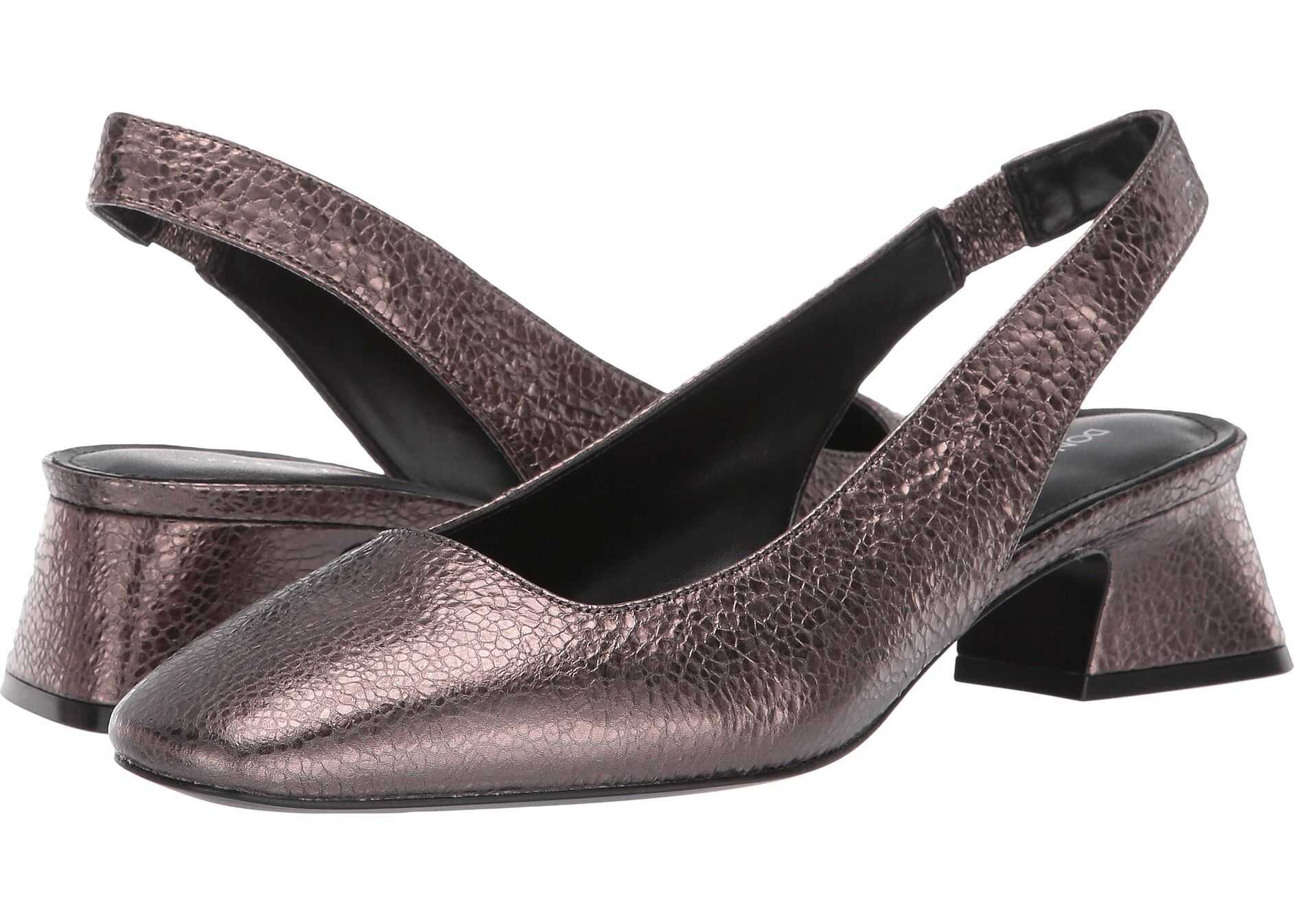 Donald J Pliner Breea 2 Dark Taupe Pebble Metallic