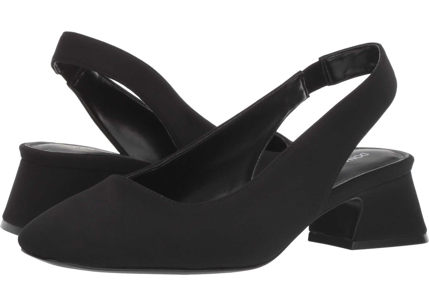 Donald J Pliner Breea 2 Black Crepe Elastic