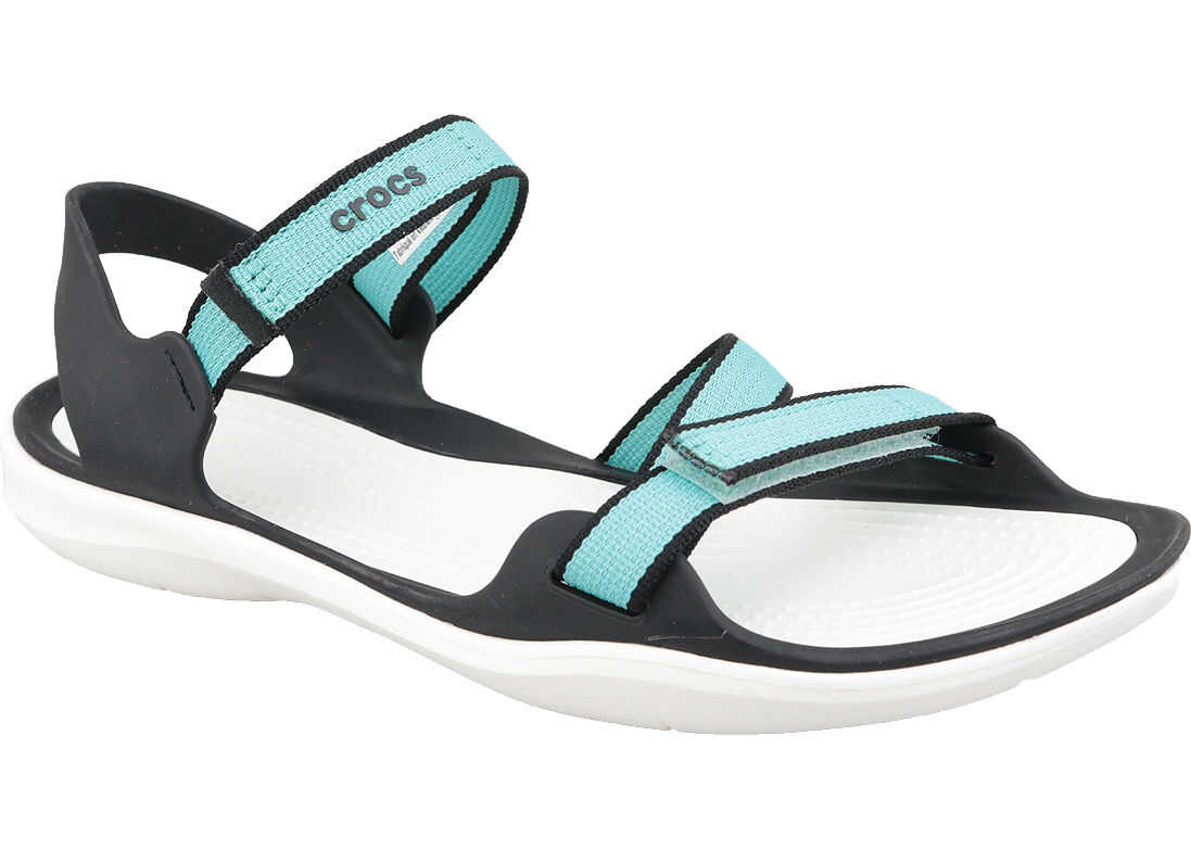 Crocs W Swiftwater Webbing Sandal Blue