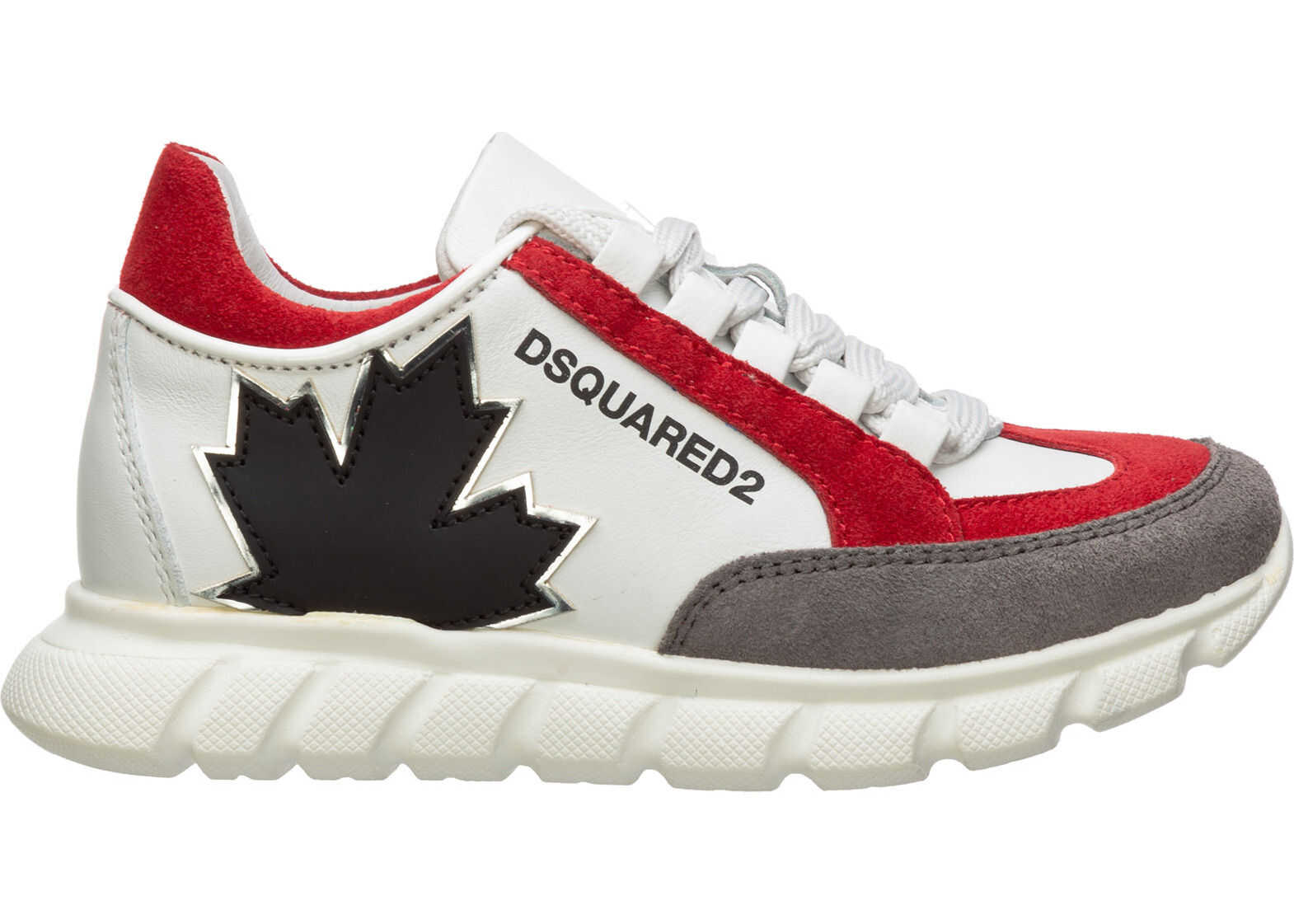 DSQUARED2 Sneakers Leather White