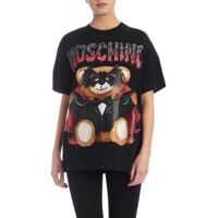 Tricouri Teddy Bear Bat T-Shirt In Black Femei