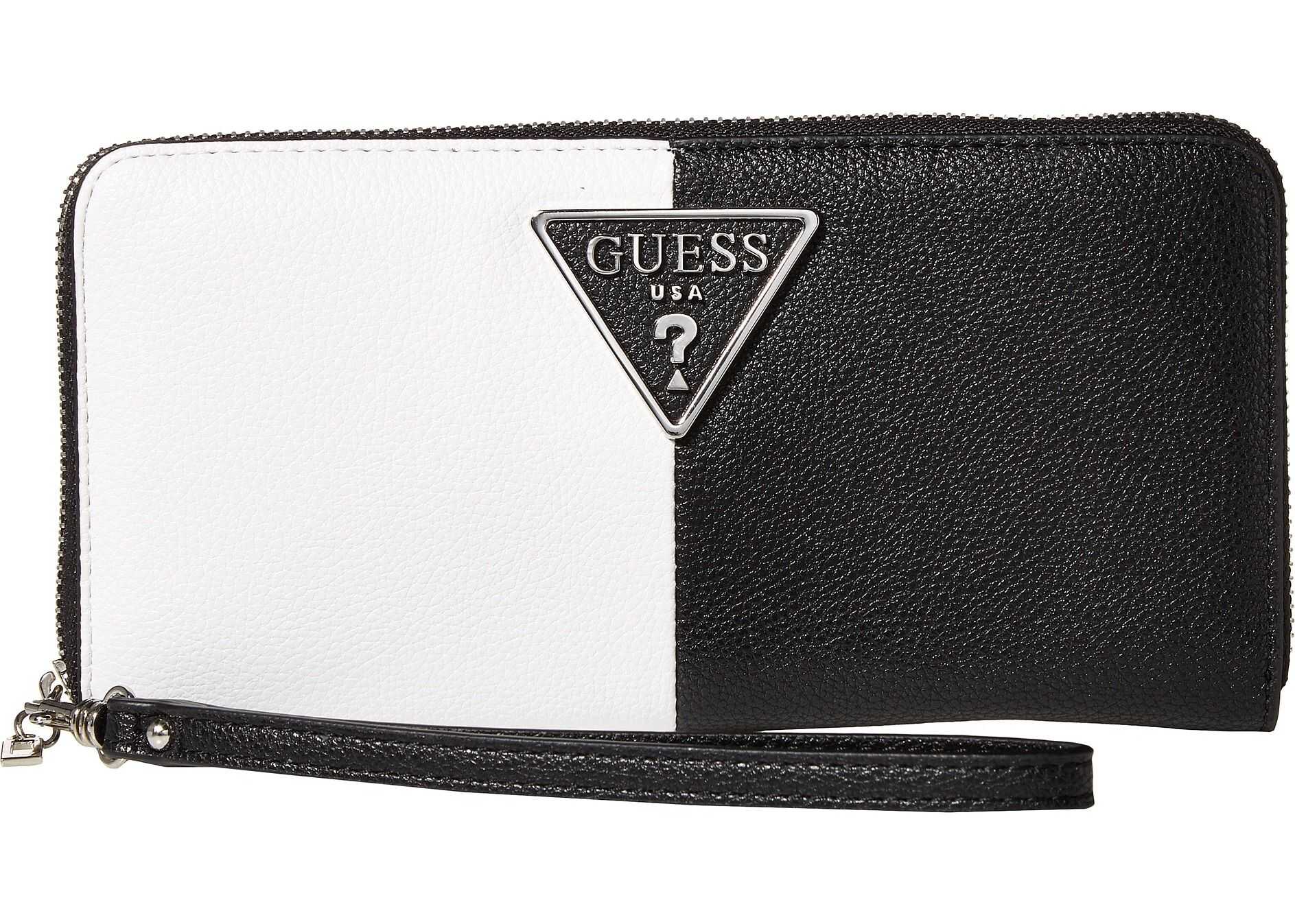 GUESS G Legend SLG Large Zip Around Black Multi