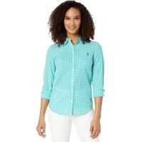 Camasi casual Plaid Woven Shirt Femei