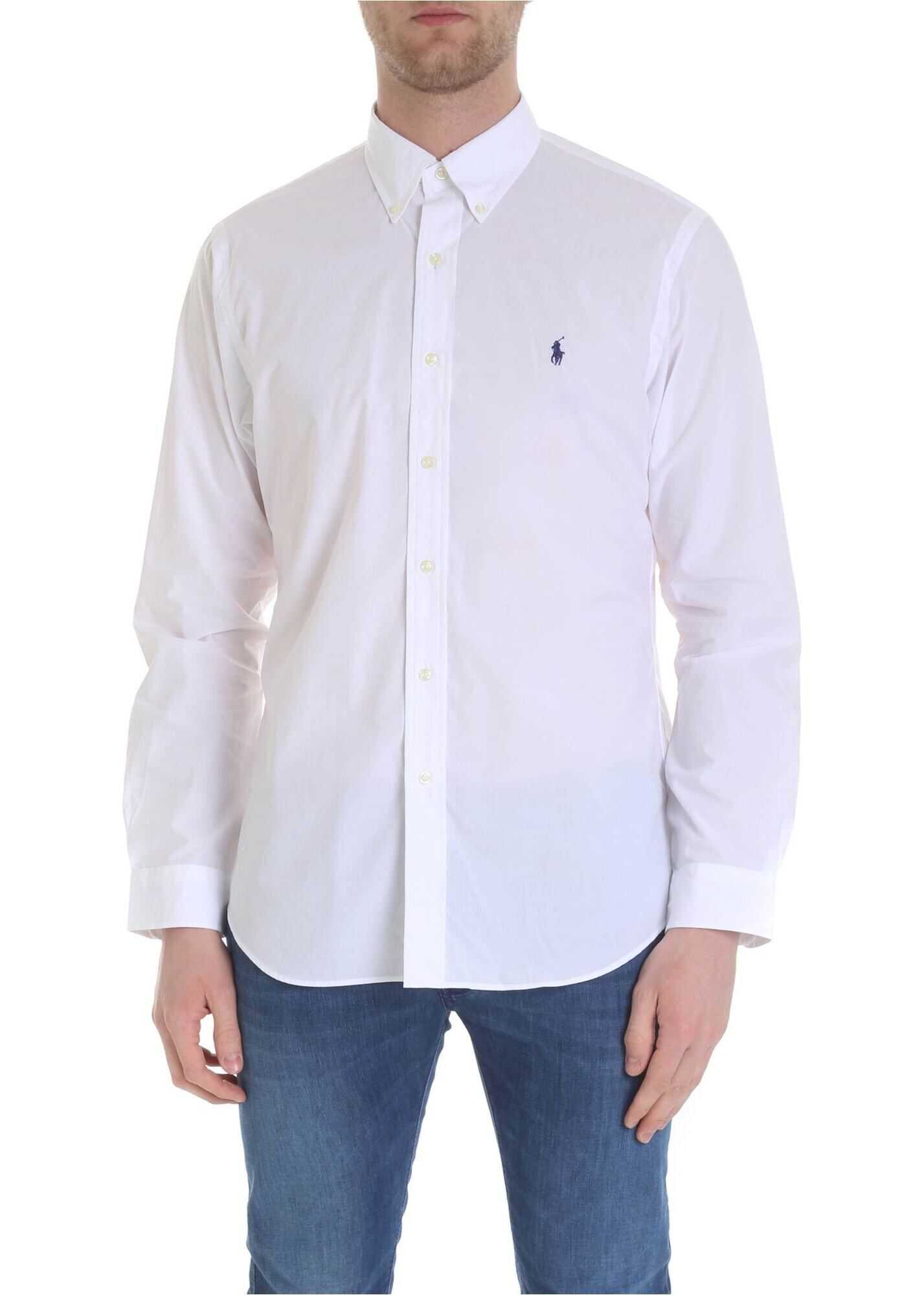 Ralph Lauren White Button-Down Shirt* White