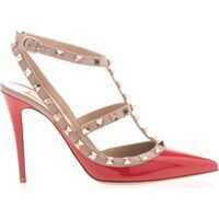 Pantofi cu toc Leather Heels Femei