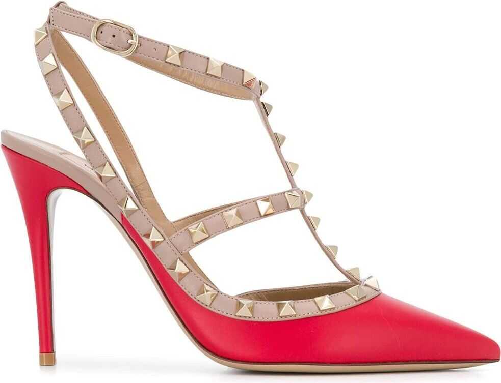 Valentino Garavani Leather Heels RED